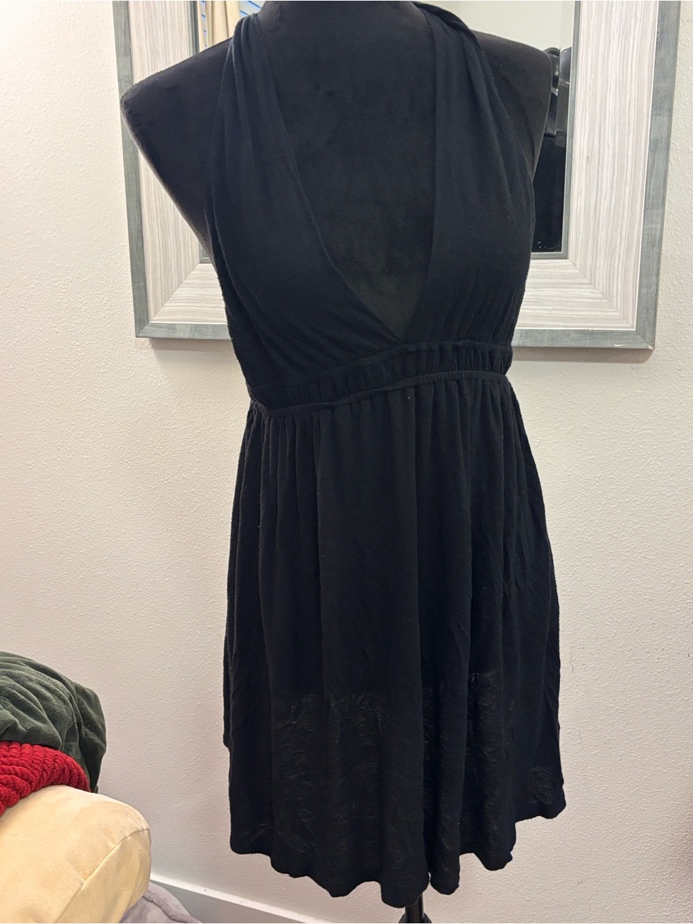 Classic Black V-Neck Women’s top